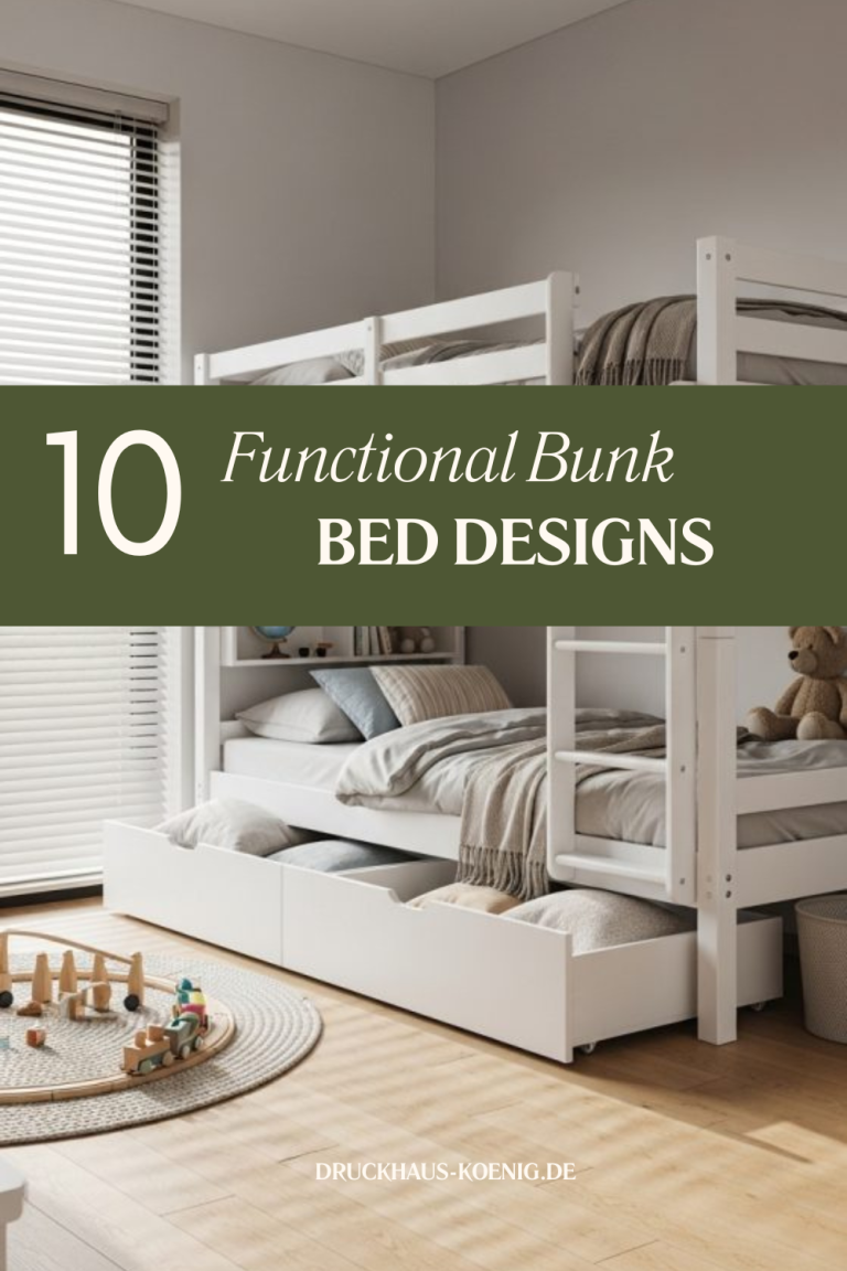10 Functional Bunk Bed Designs