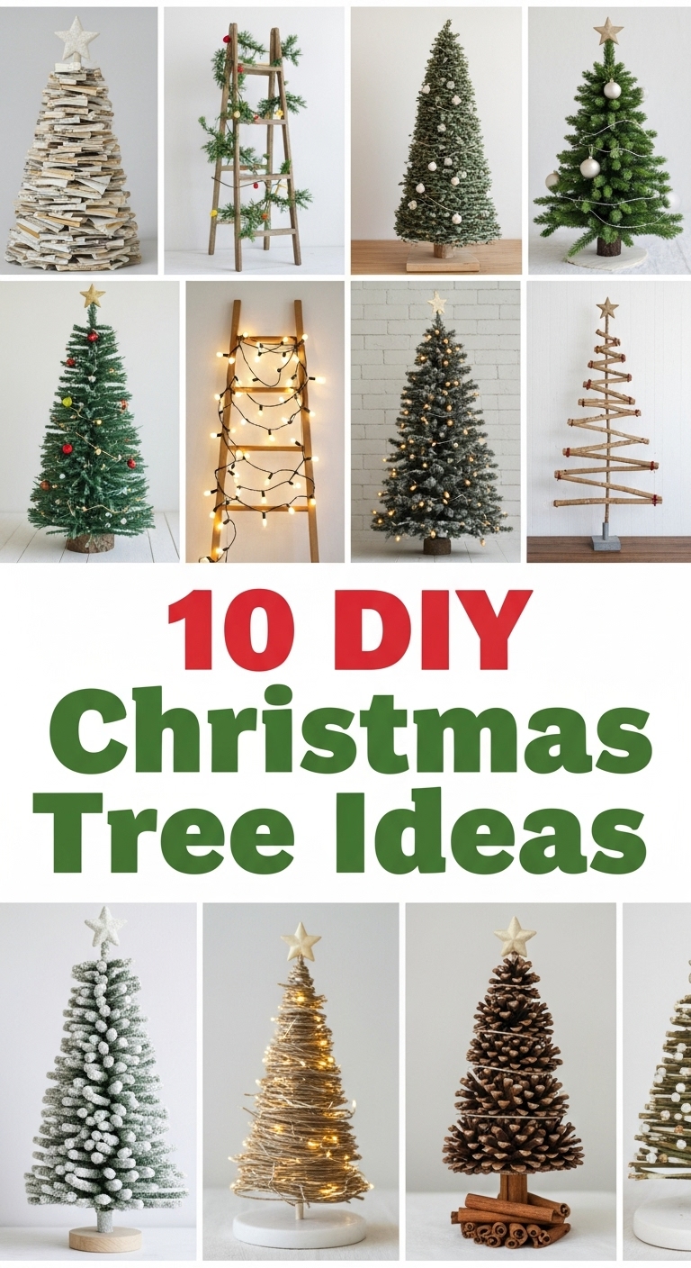 10 DIY Christmas Tree Ideas