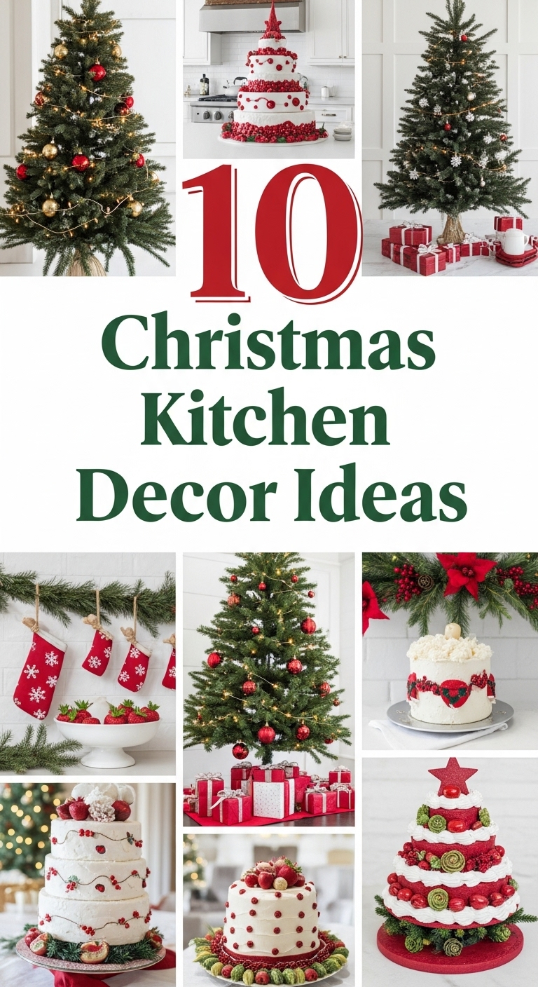 10 Christmas Kitchen Decor Ideas