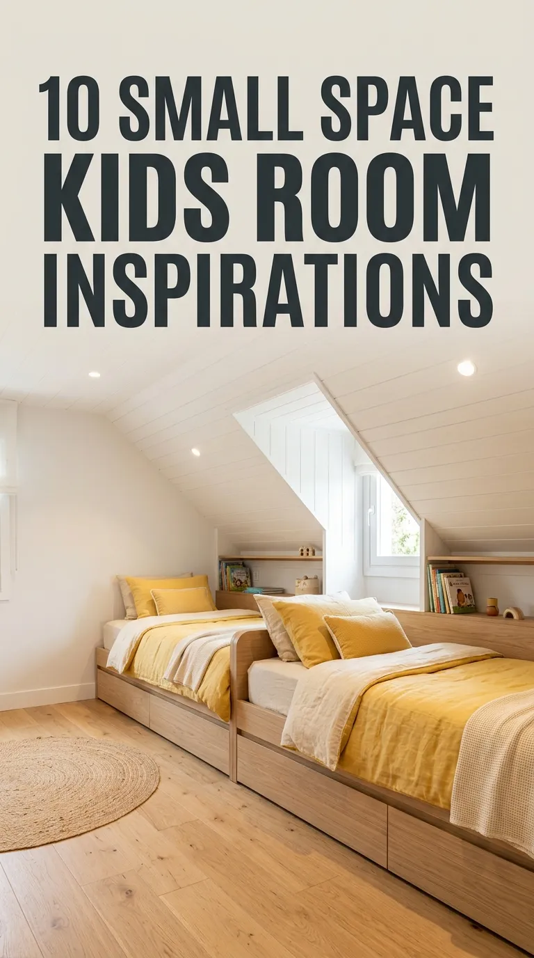 10 Kids Room Design Small Space Ideas
