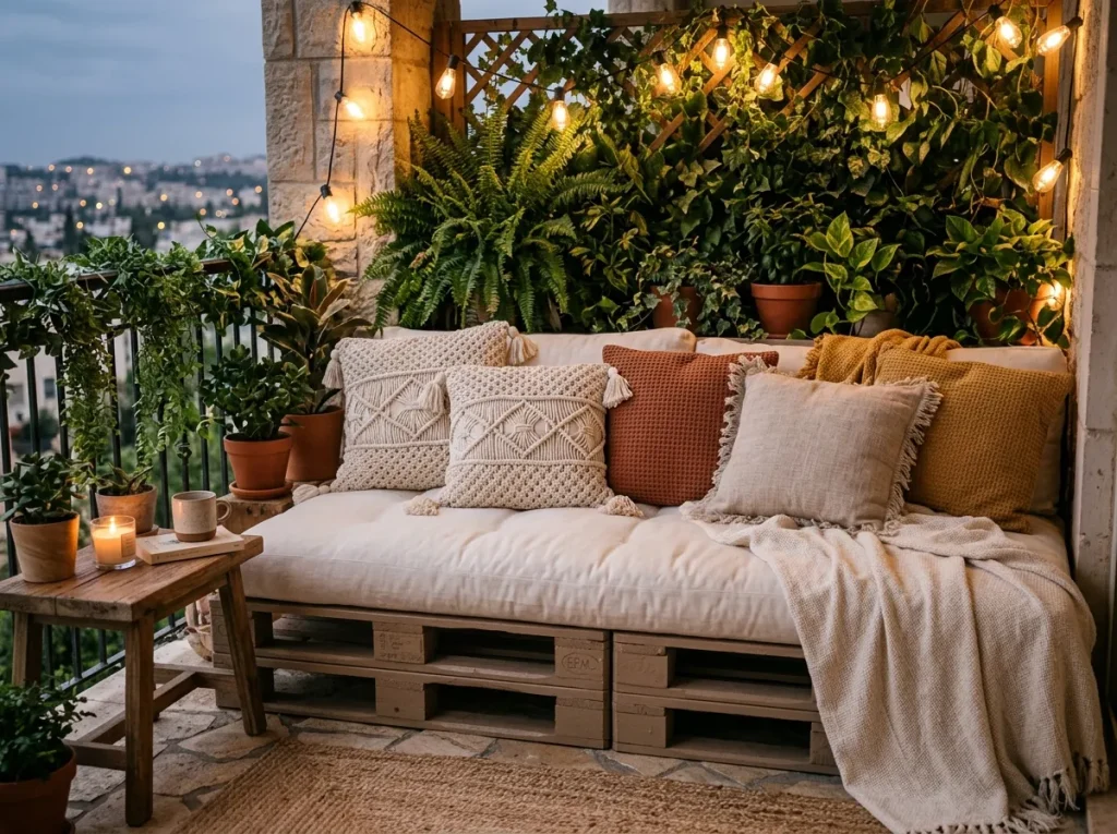 Vertical Bamboo and Wooden Plant Trellis