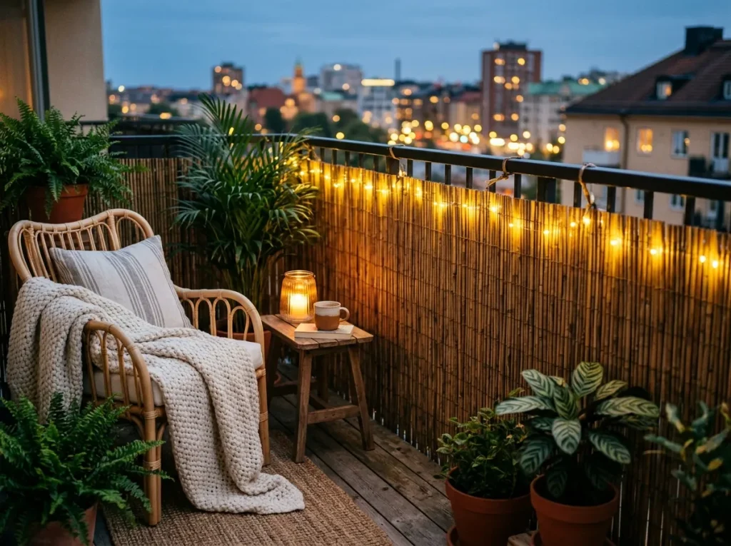 Bamboo Reed or Faux Ivy Privacy Screening