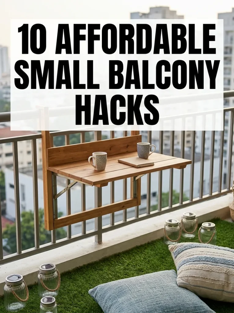 Apartment balcony ideas on a budget