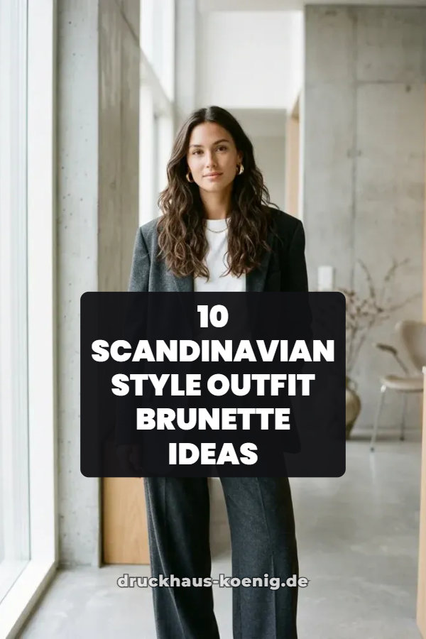 10 Scandinavian Style Outfit Brunette Ideas