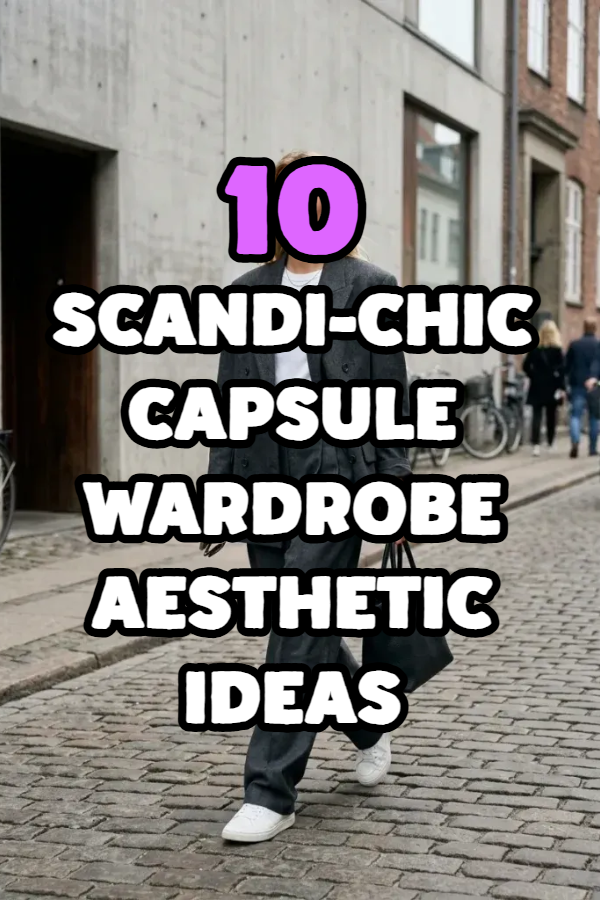 10 Scandi-Chic Capsule Wardrobe Aesthetic Ideas