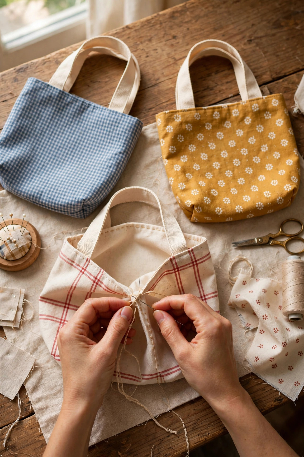 2. Simple Tote Bags