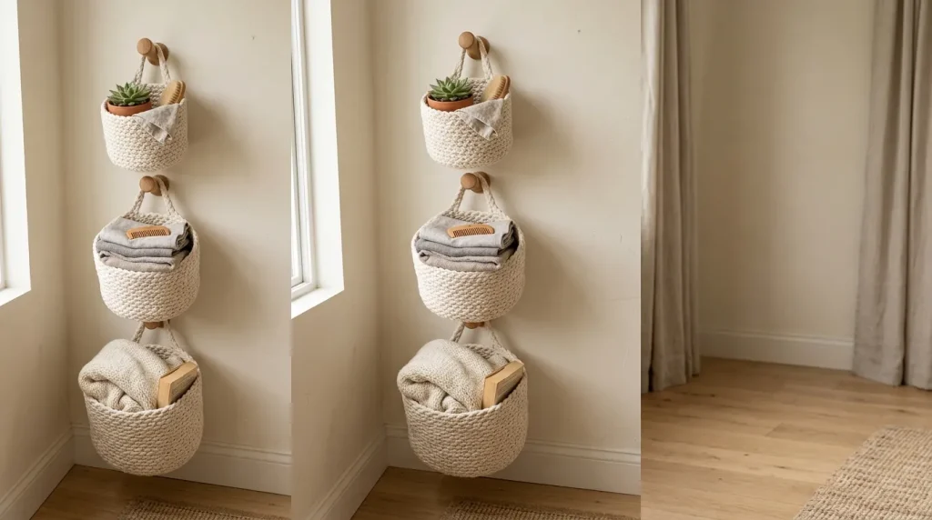 Curated artisan matte pottery vignettes