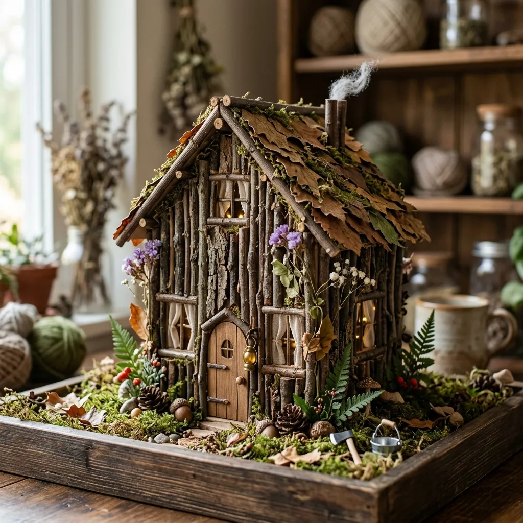 Recycled takeout box greenhouse craft