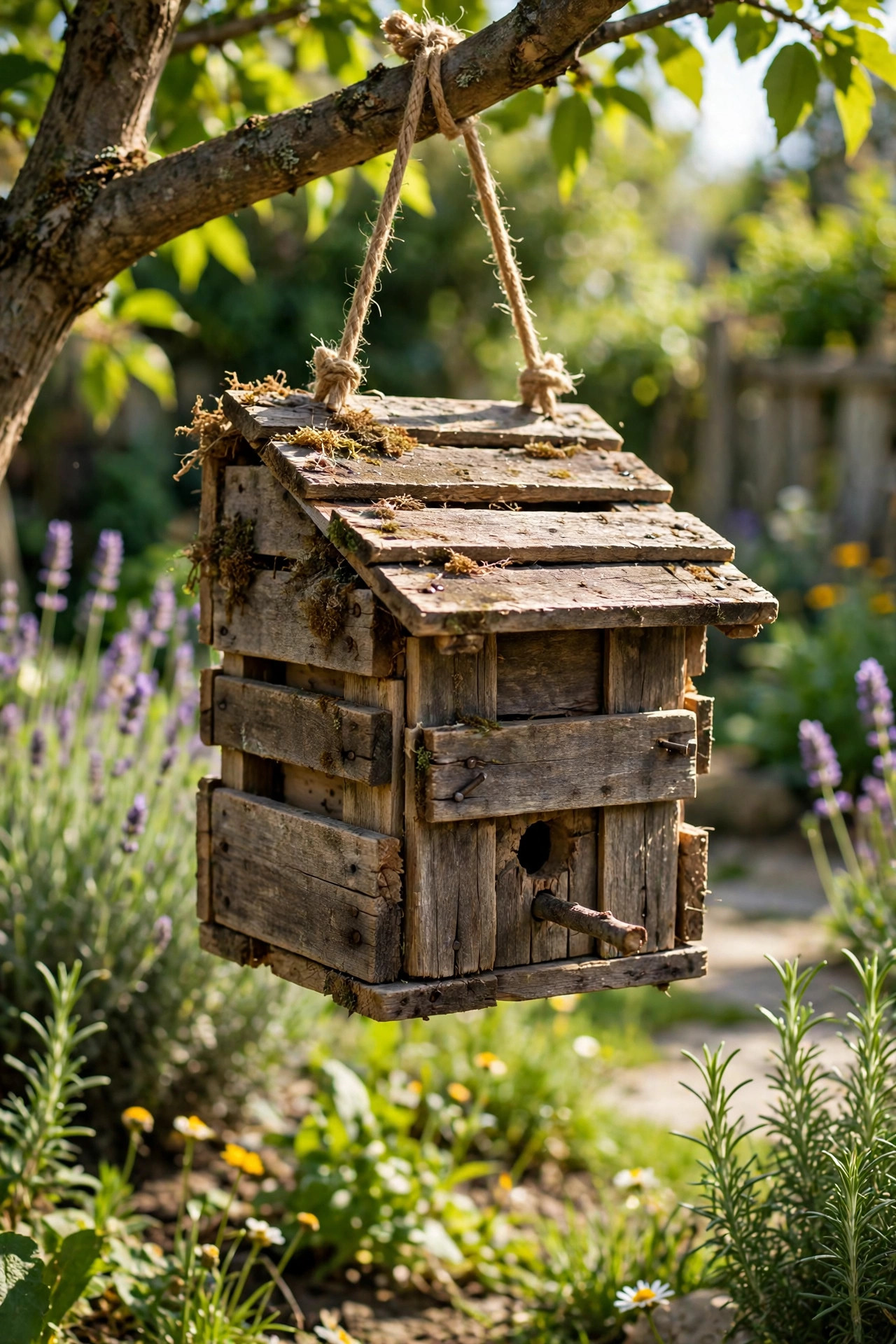 9. Wooden Pallet Bird House